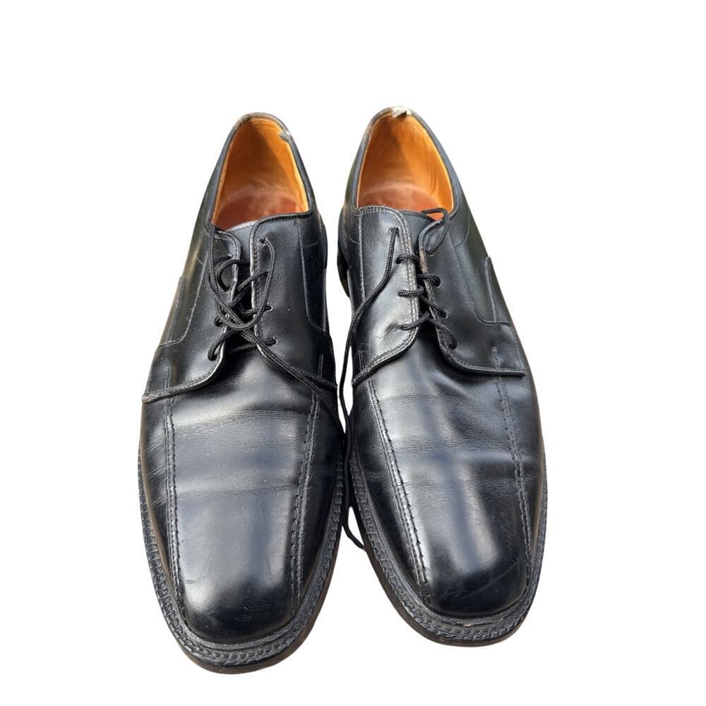 Allen Edmonds Hillcrest Shoes Oxford Lace Up Leather Black Men US 10 D 91517